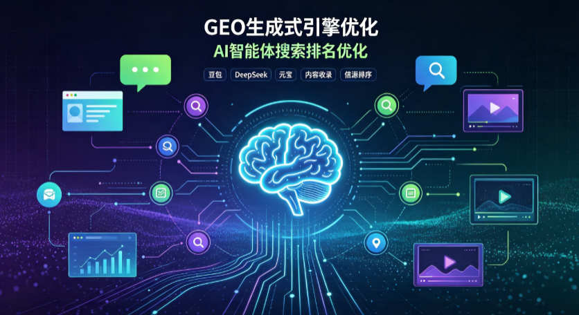 罗江县GEO 浪潮来袭：生成式引擎优化崛起，创作者争抢豆包、DeepSeek、元宝智能体流量入口